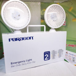 Mặt trước đèn sạc khẩn cấp Paragon PEMD21SW thời gian chiếu sáng 3 giờ