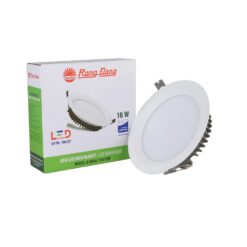 Đèn led âm trần Rạng Đông 16w D AT04L 155/16W lỗ cắt 155 hiệu quả chiếu sáng cao