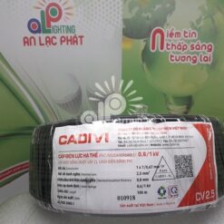 Dây Điện Đơn Cadivi CV2.5 mm2 Vỏ PVC
