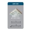 Máng đèn Duhal phản quang lắp nổi LDN320 công suất 3 x 9W