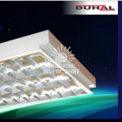 Máng đèn phản quang Duhal âm trần LDA420 công suất 4x9w