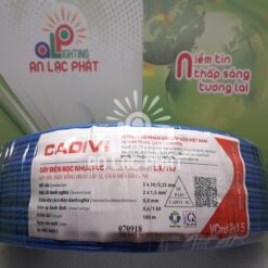 Dây Điện Đôi Cadivi 2x30 mm2 Hàng Chính Hãng Ruột Đồng