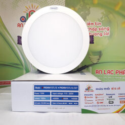Đèn downlight âm trần 12w Paragon lỗ cắt 145