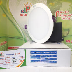 Đèn downlight âm trần 12w Paragon lỗ cắt 145 do An Lạc Phát phân phối