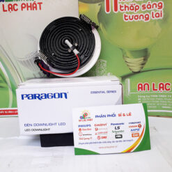Mặt sau Đèn Led âm trần Paragon 9w lỗ cắt 90 PRDMM104L9 ánh sáng vượt trội