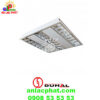 Máng đèn phản quang âm trần Duhal TDA328 công suất 3x28w