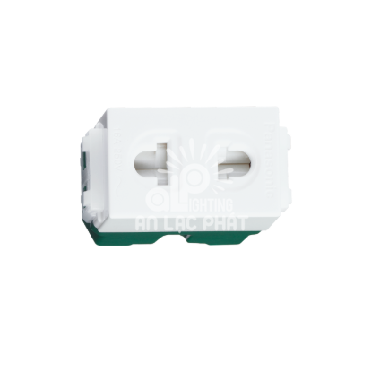 Ổ cắm đơn có màn che WEV1081SW Panasonic cắm nhanh