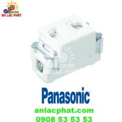 Ổ cắm đơn có màn che WNV1081-7W Panasonic an toàn và tiện lợi