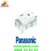 Ổ cắm đơn WN11017W Panasonic ổ cắm đơn có dây nối đất phích dẹp