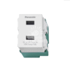Ổ cắm USB/USB charger WEF11721W8 Panasonic Wide tiện lợi