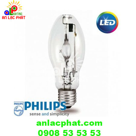 Bóng Philips Cao áp Metal Halide MH 100W E27 chiếu sáng tuyệt hảo