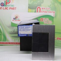 Hình ảnh thật 2 công tắc có đèn báo WTEGP52562S Panasonic