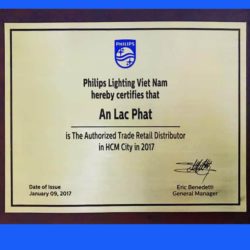 Giấy Chứng Nhận Philips 2017