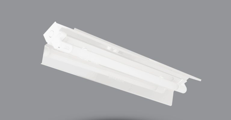 Hình ảnh đèn led liền máng 10W Paragon PIFC118L10 có vòm phản quang