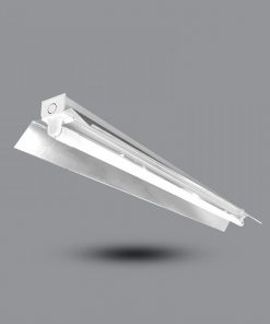 Hình ảnh đèn tuýp led T8 liền máng 20W Paragon PIFC136L18 có vòm phản quang