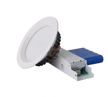 Hình ảnh đèn âm trần Rạng Đông 9W dự phòng AT04. DP 110/9W lỗ cắt 110mm