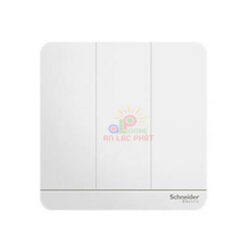 Bộ công tắc ba 1 chiều Schneider Avatar On 16AX có đèn Led cao cấp