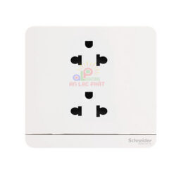 Ổ cắm đôi 3 chấu 16A Schneider AvatarOn