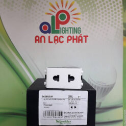 Ổ cắm Schneider đơn 2 chấu 10A S-Concept