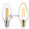 Bóng đèn led trang trí Filament 2.2w loại C đuôi E14 ánh sáng vàng
