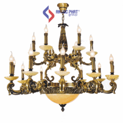 Đèn chùm kiểu cổ điển chế tác tinh xảo CD-764/12+6