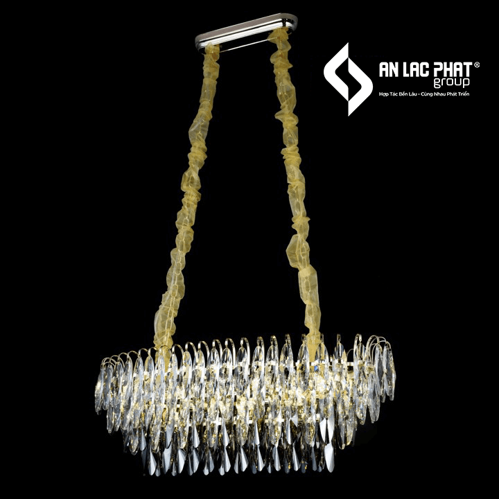 Đèn thả pha lê trang trí phòng khách TPL8163N900 355 Decor