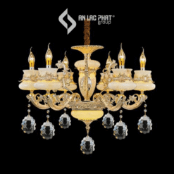 Đèn chùm pha lê trang trí cao cấp dạng nến Euroto C-266/6