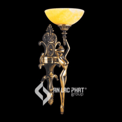 Đèn gắn tường trang trí phòng khách bằng đồng Euroto VD-329