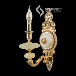 Đèn led ốp tường phòng khách chao đá Euroto VD-815