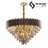 Đèn thả pha lê kiểu dáng chùm cao cấp TPL88210T800 355 Decor