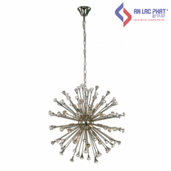 Đèn thả pha lê TPL101 màu bạc sang trọng 355 Decor