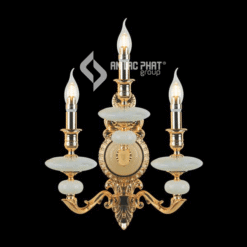 Đèn tường phòng khách đẹp bằng đồng Euroto VD-817