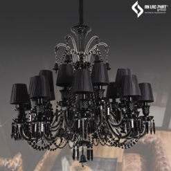 Đèn chùm cổ điển DC9809T20 355 Decor màu đen huyền bí
