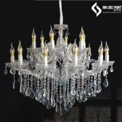 Đèn chùm nến pha lê DC0088T18 355 Decor đẳng cấp tinh tế