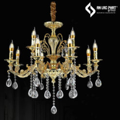 Đèn chùm nến pha lê DC1708T12 355 Decor kiểu dáng tinh xảo