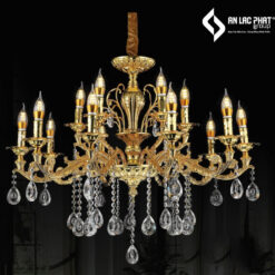 Đèn chùm nến pha lê DC1708T15 355 Decor thiết kế tinh xảo