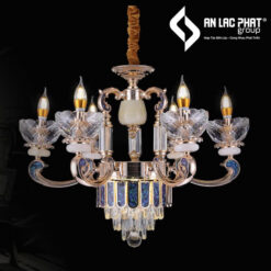 Đèn chùm nến pha lê DC6018T6 355 Decor thiết kế sang trọng