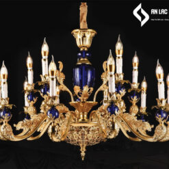 Đèn chùm nến pha lê DC6066T15 355 Decor thiết kế tinh xảo