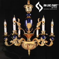Đèn chùm nến pha lê DC6066T6 355 Decor kiểu dáng hiện đại