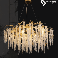 Đèn thả trang trí hiện đại pha lê sang trọng TPL912T600 355 Decor