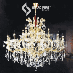 Đèn chùm cao cấp phòng khách thiết kế tinh tế Euroto C-2017/18+1