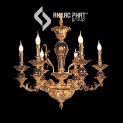 Đèn chùm cổ điển chế tác tinh xảo Euroto C-2081/6