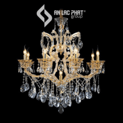 Đèn chùm cổ điển phòng khách bóng nến Euroto C-312/8