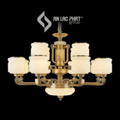Đèn chùm đơn giản cho phòng khách 12 tay Euroto C-159/8+4