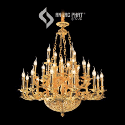 Đèn chùm kiểu cổ điển bằng hợp kim cao cấp Euroto C-2080/28+1