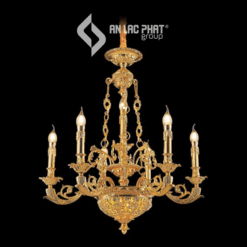 Đèn chùm nến hợp kim cao cấp Euroto C-2076/6+1