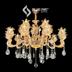 Đèn chùm pha lê nến chế tác tinh xảo Euroto C-7303/15