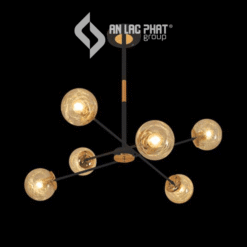 Đèn chùm phân tử nghệ thuật chao thủy tinh Euroto C-90/6