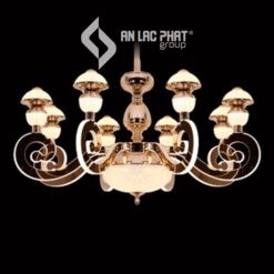 Đèn chùm phòng khách hiện đại 3 mức độ sáng Euroto C-168/8