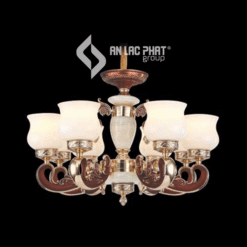 Đèn chùm phòng khách tân cổ điển bóng nến Euroto C-65/8